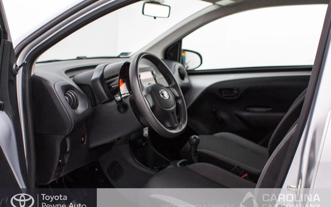 Toyota Aygo cena 47900 przebieg: 27074, rok produkcji 2019 z Warszawa małe 67